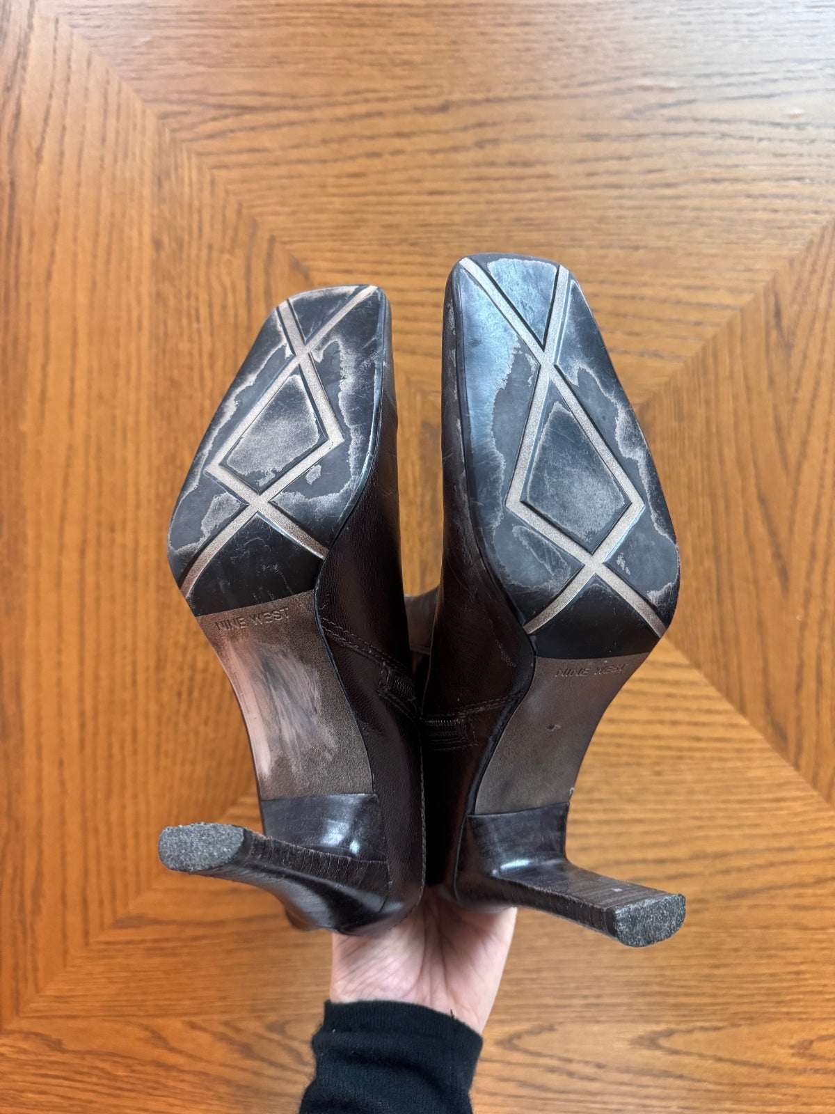 Nine West leather boots 7