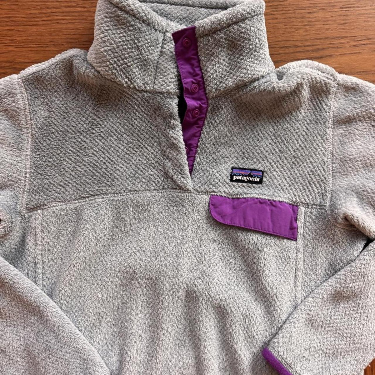 Gray Patagonia fleece m