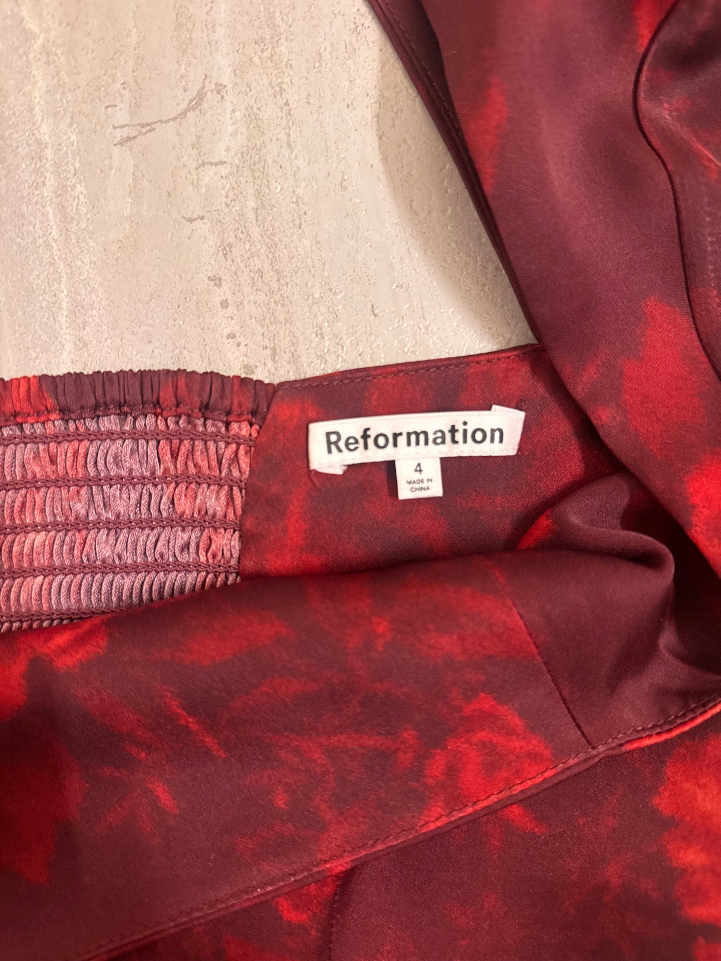 Reformation Cora top 4