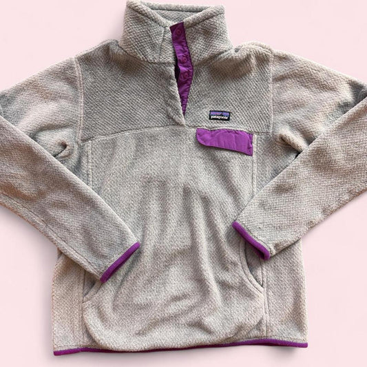 Gray Patagonia fleece m