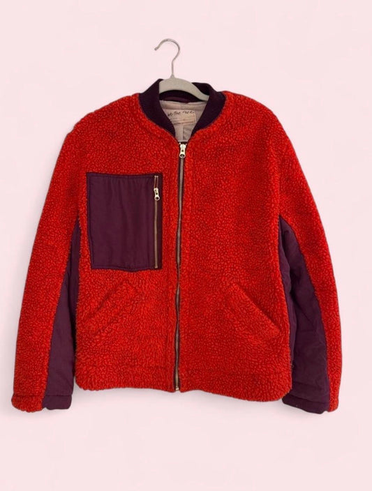 Free People We The Free sherpa fleece jacket xs