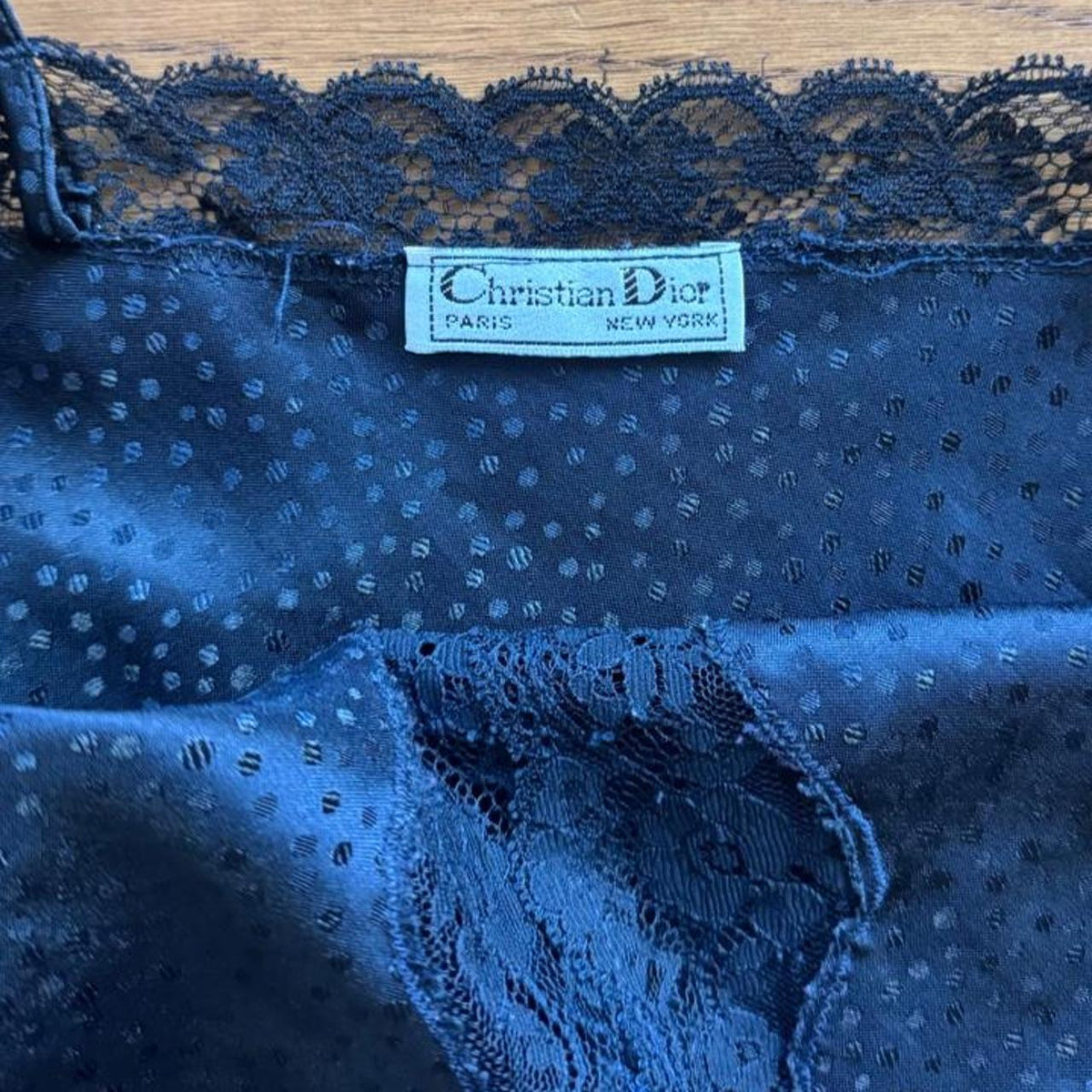 Christian Dior vintage lacy lingerie bodysuit