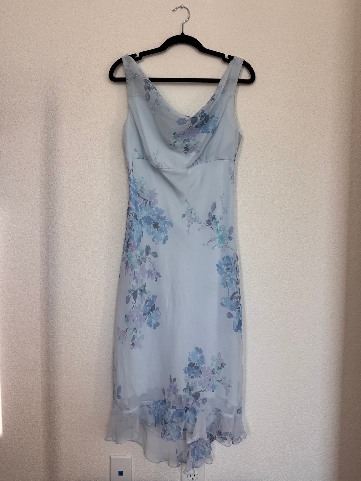 Vintage Y2K B. Smart floral slip dress M