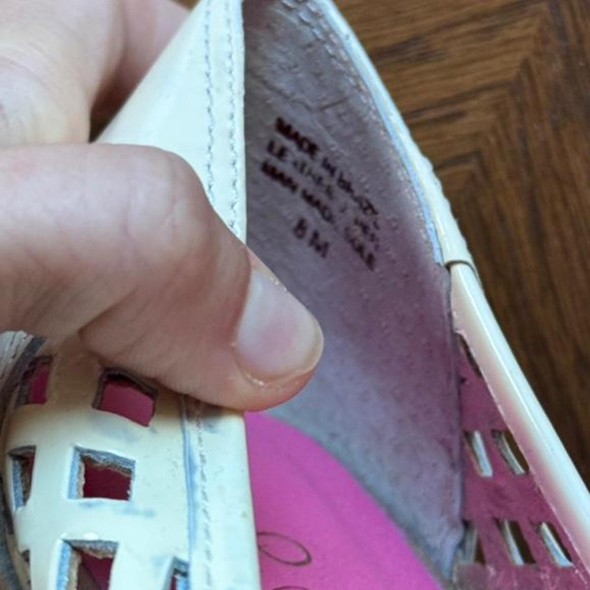 Lilly Pulitzer cutout wedges 6.5