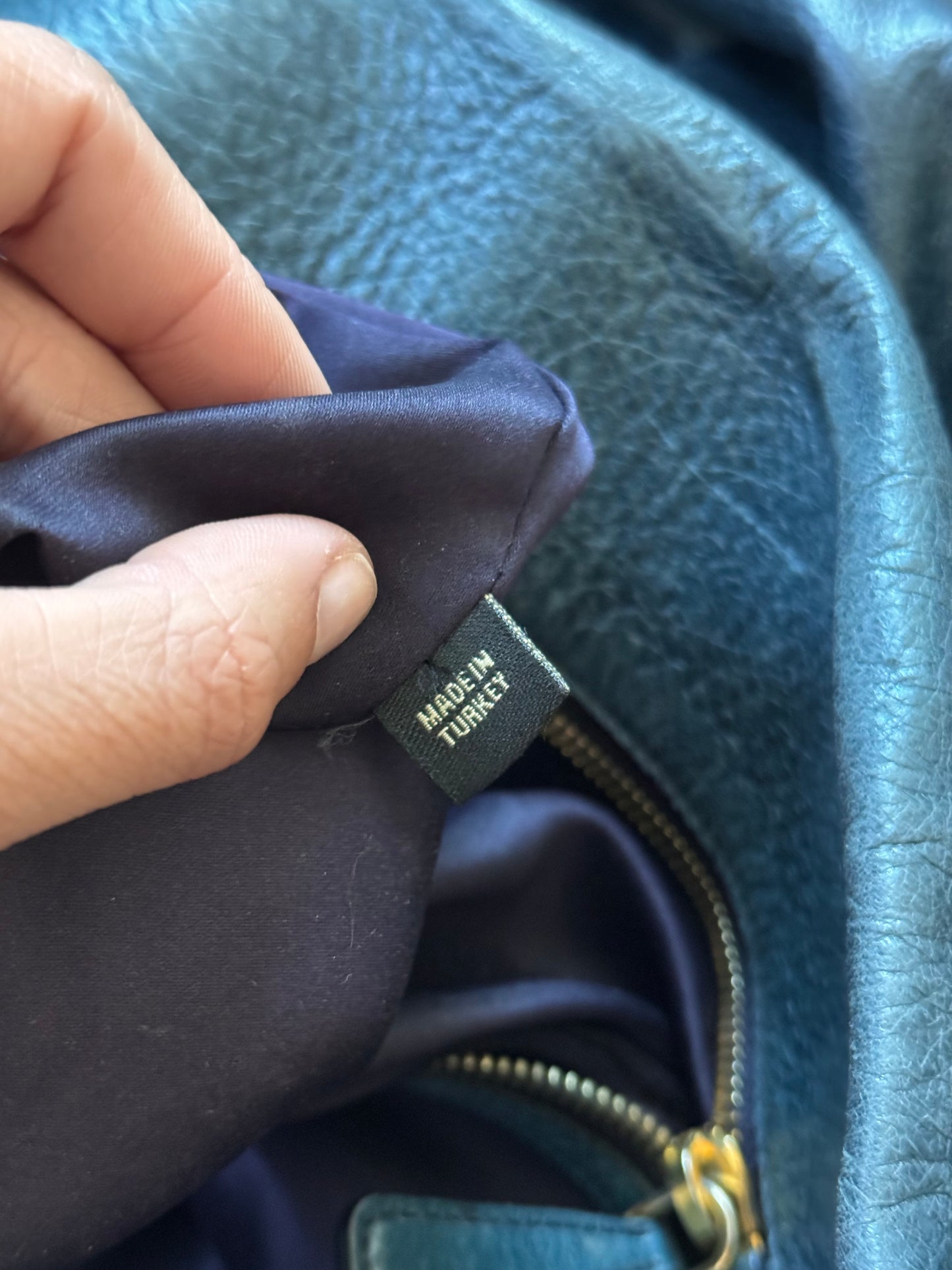 Vintage Miu Miu leather bow shoulder bag