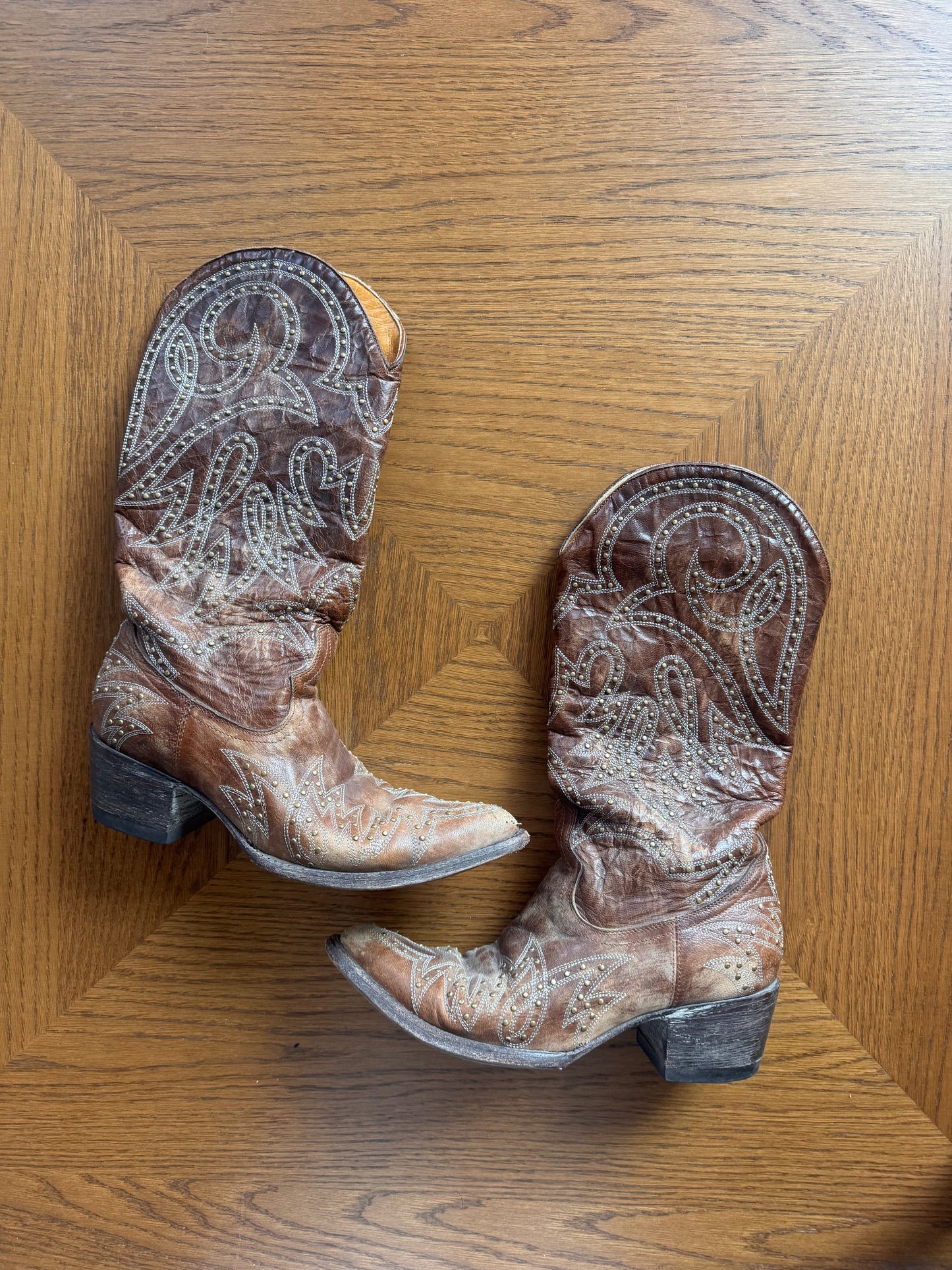 Old Gringo western cowboy boots 6.5