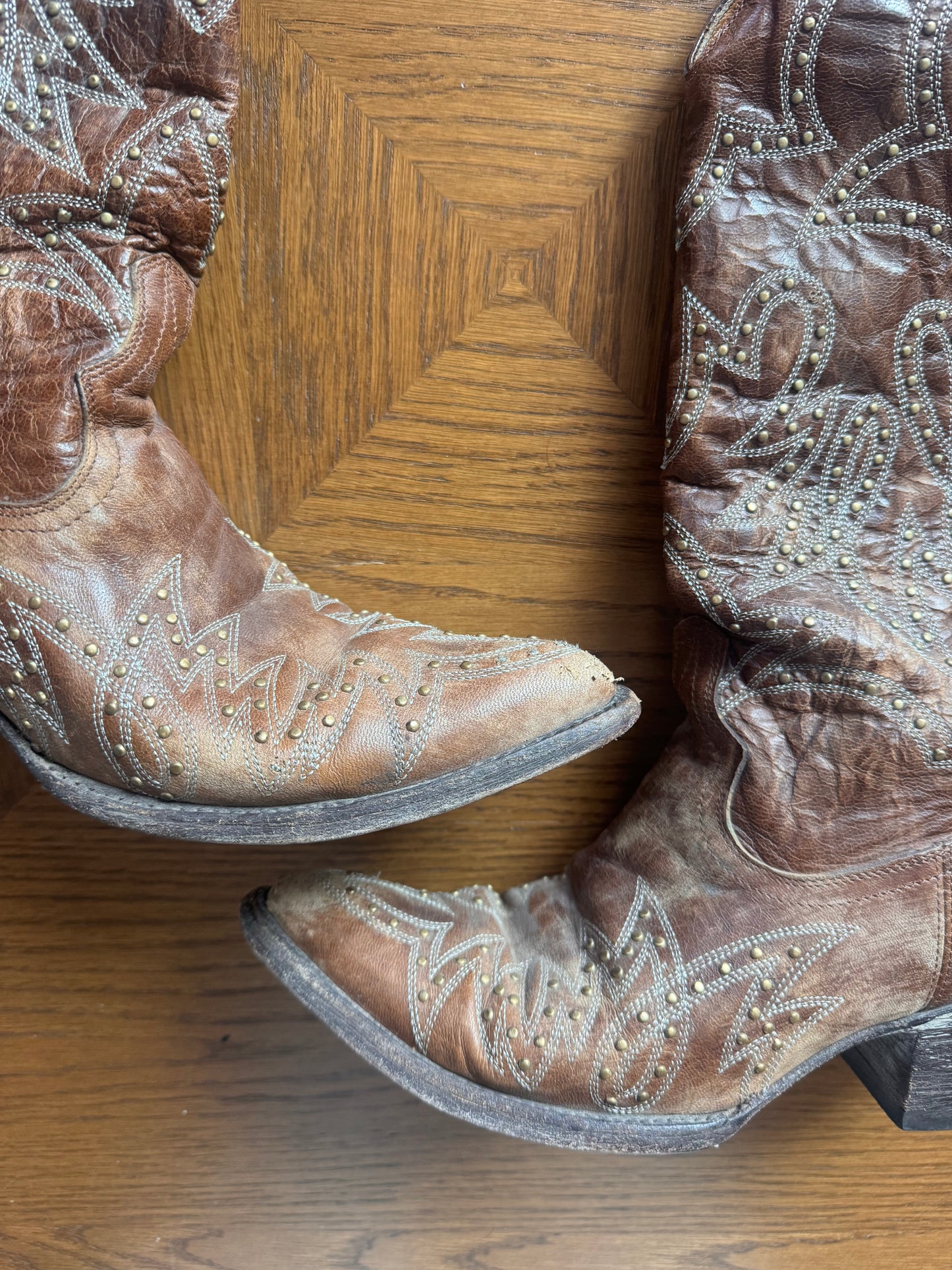 Old Gringo western cowboy boots 6.5