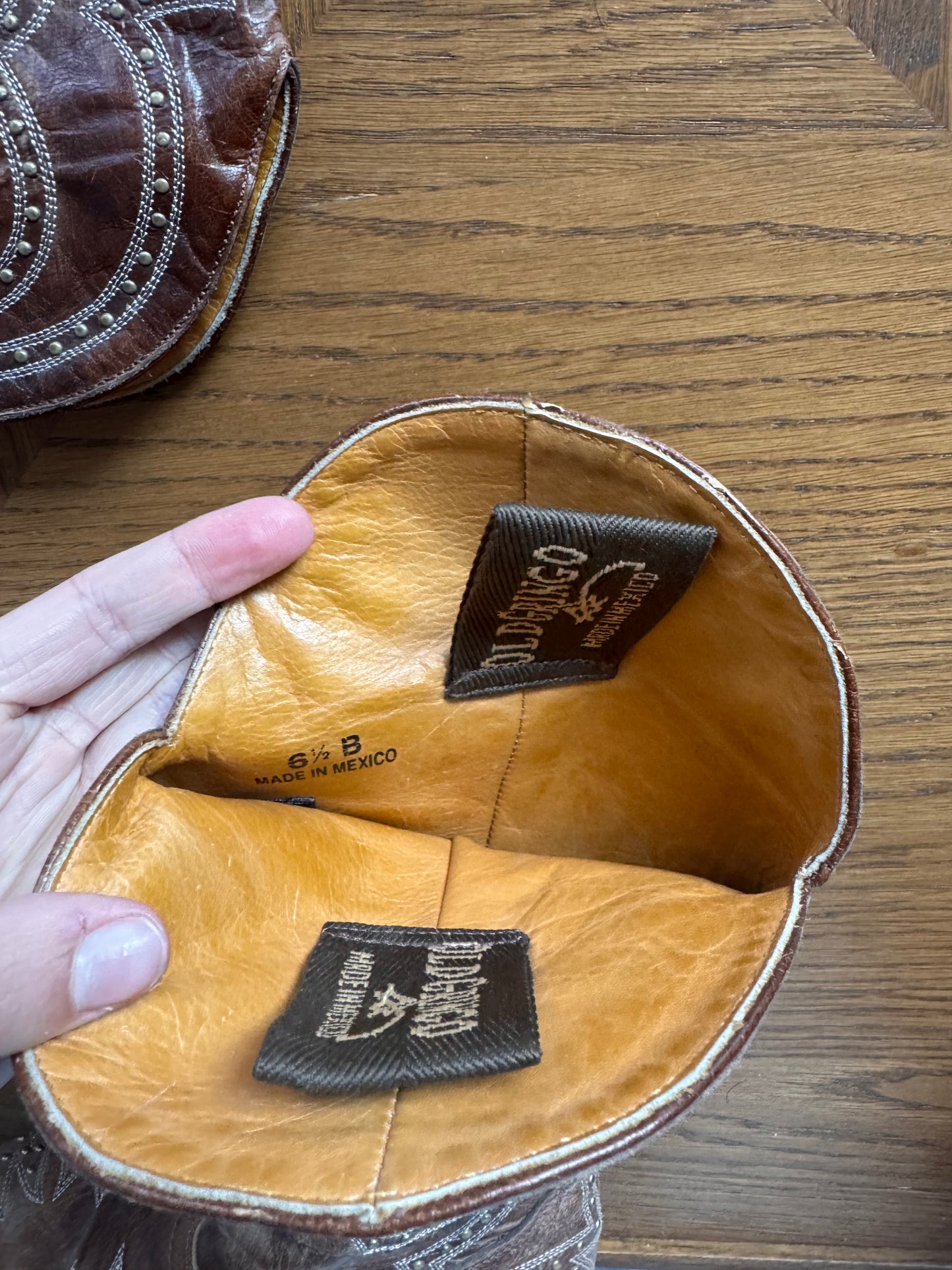 Old Gringo western cowboy boots 6.5