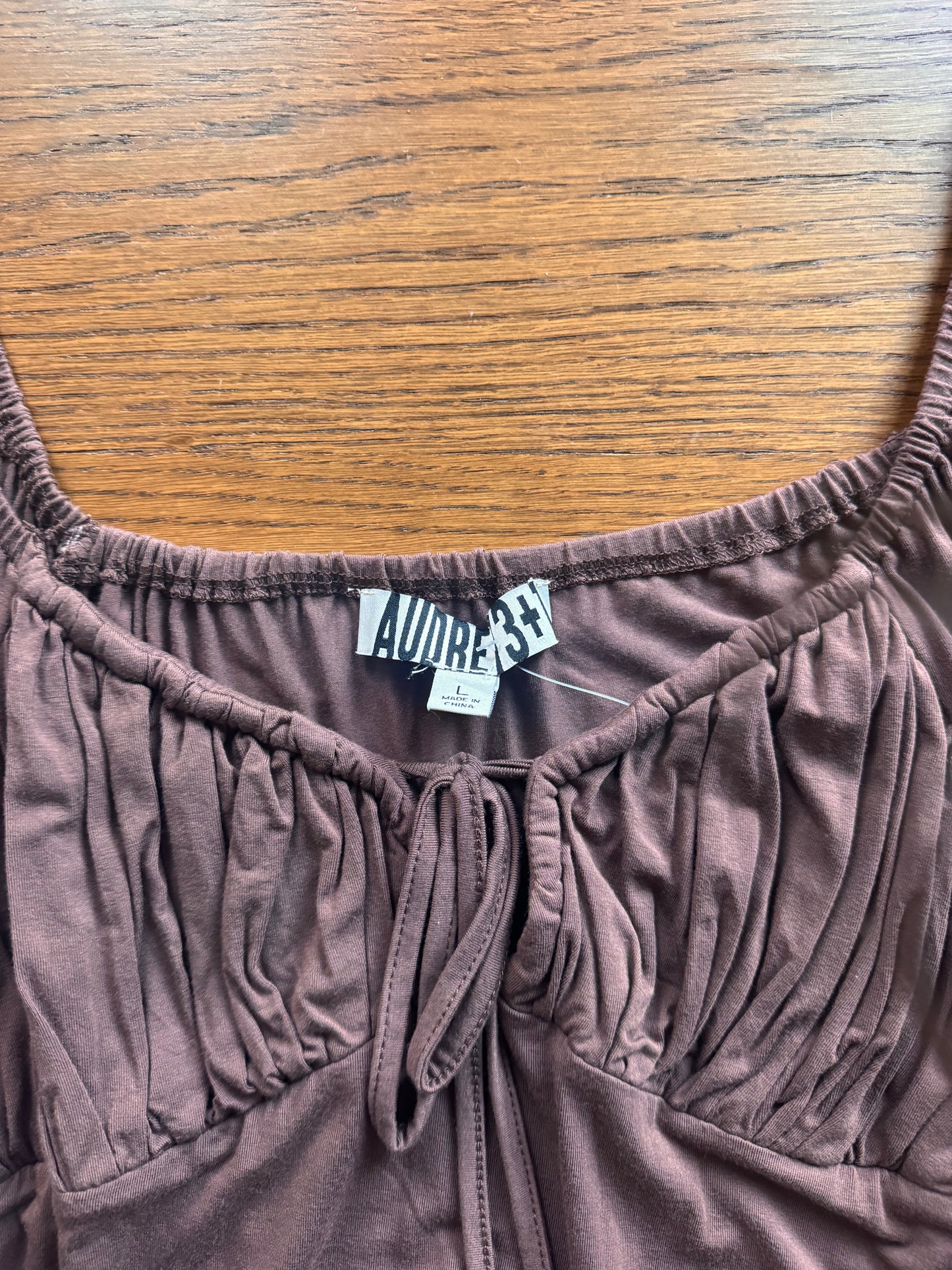 Milkmaid cropped long sleeve L