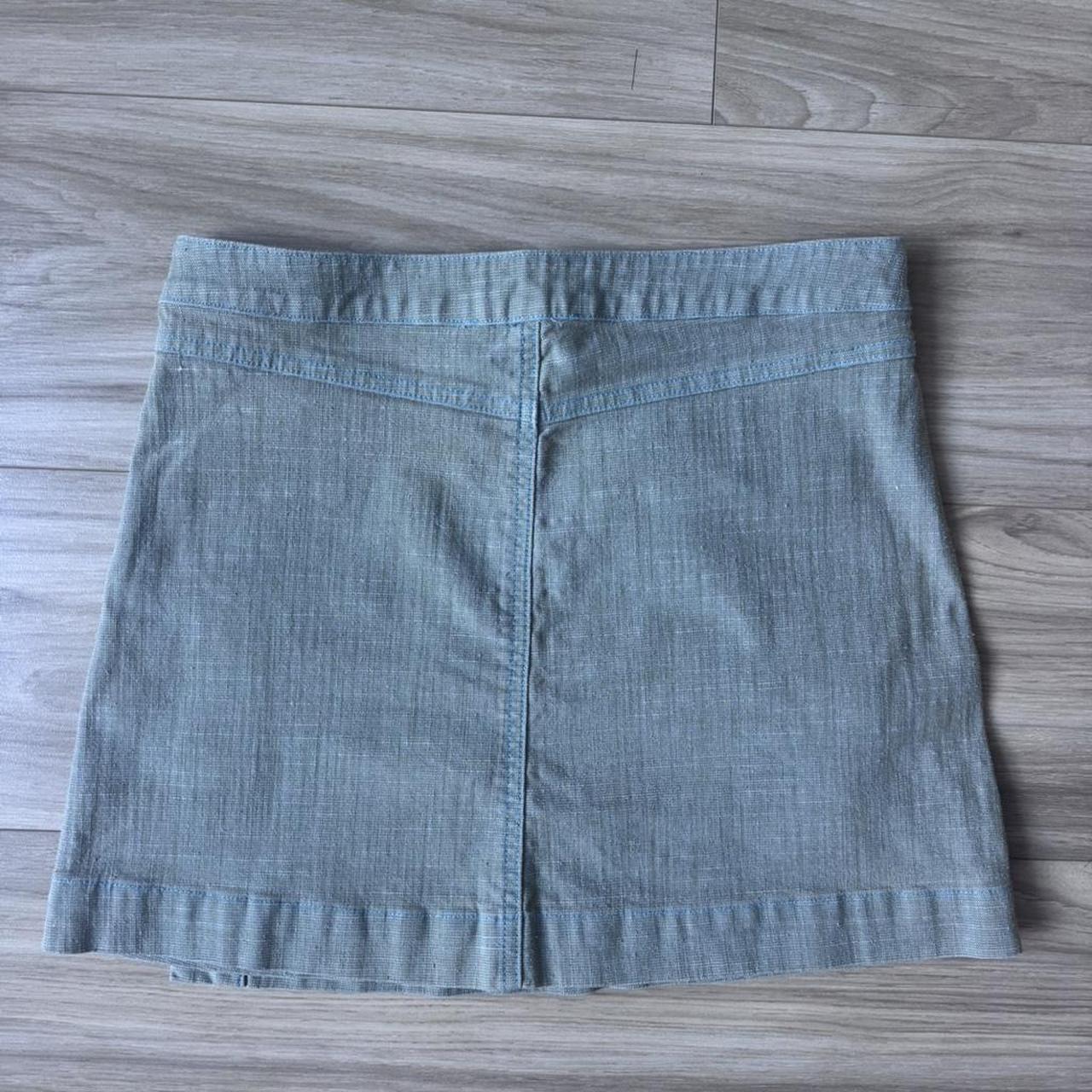 Polo Ralph Lauren green cotton wrap skirt M