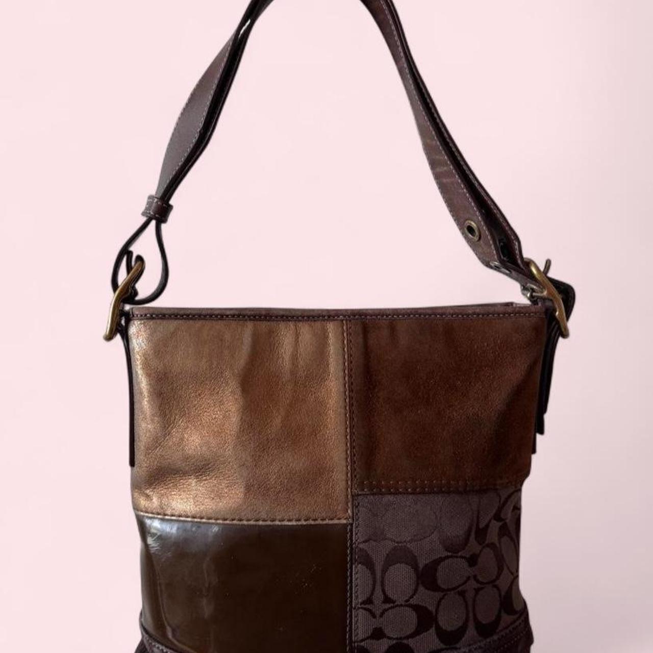 Coach patchwork shoulder bag or crossbody bag F10424