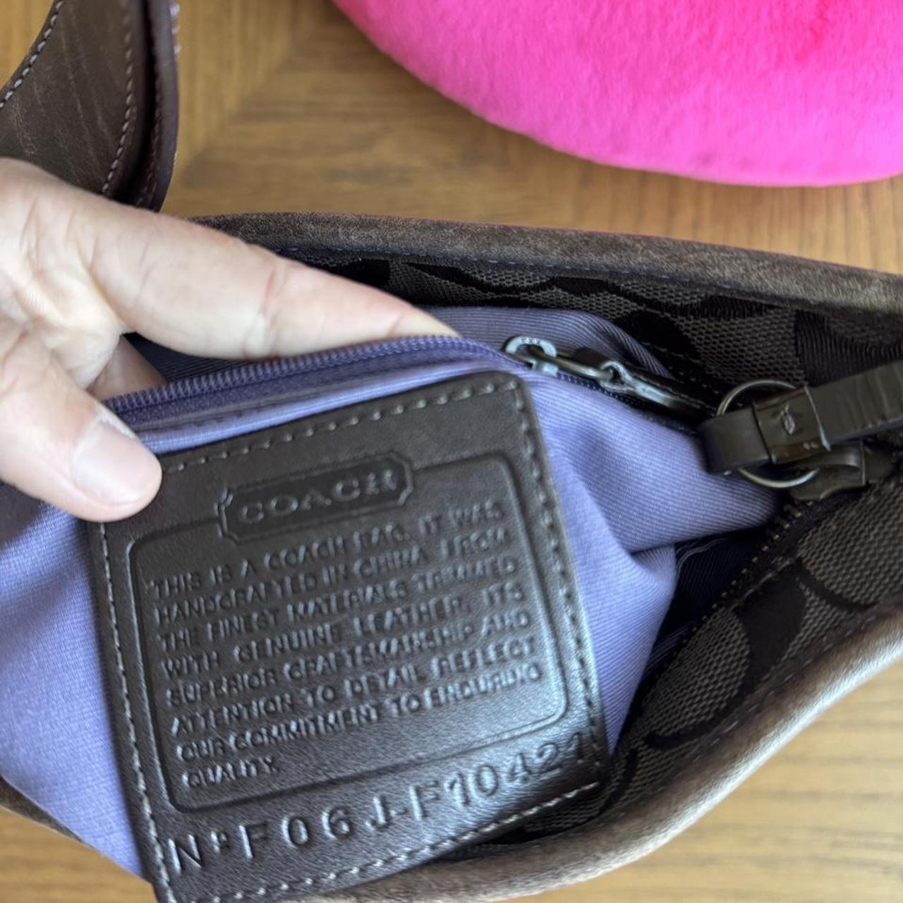 Coach patchwork shoulder bag or crossbody bag F10424