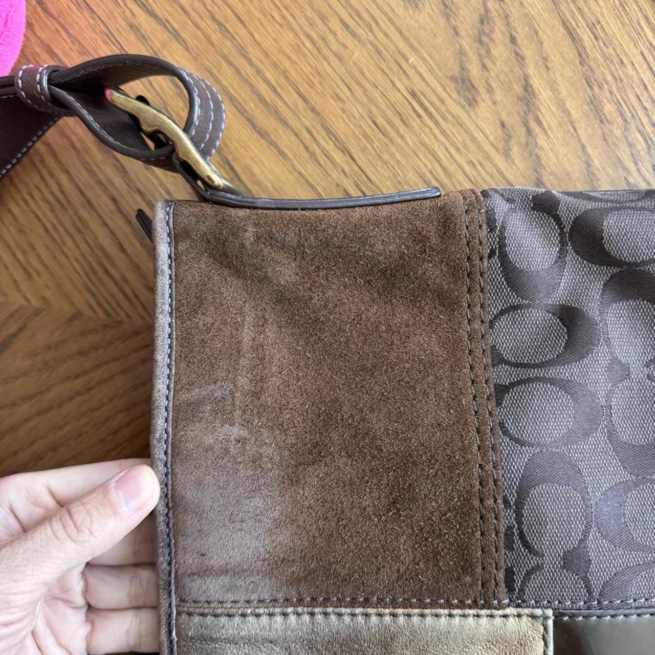 Coach patchwork shoulder bag or crossbody bag F10424