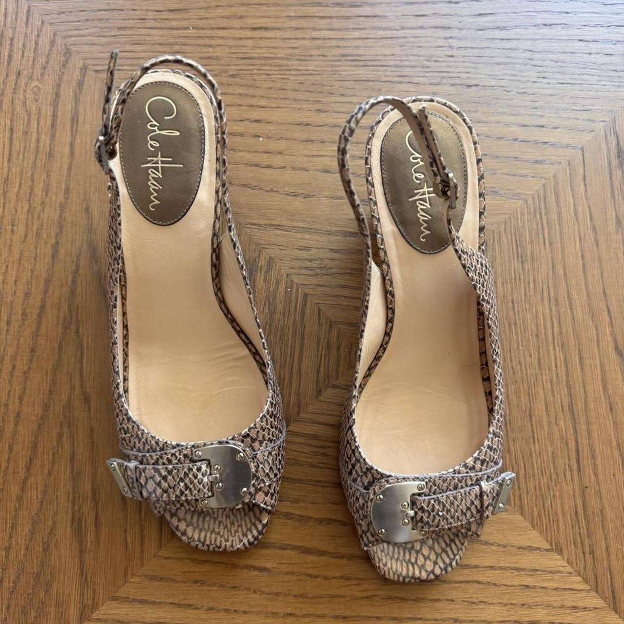 Cole Haan slingback heels 8