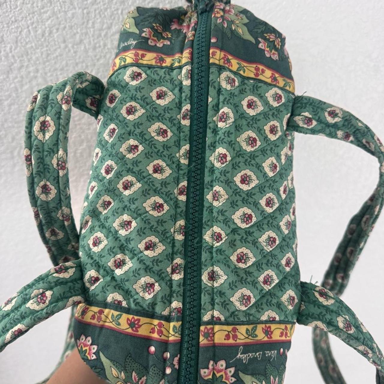 Vintage Vera Bradley quilted barrel bag