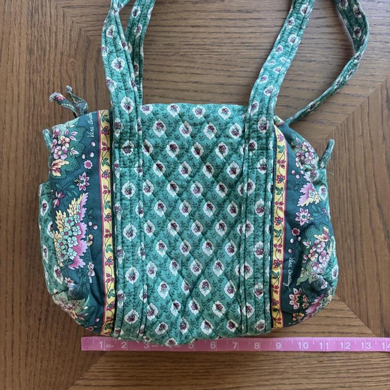 Vintage Vera Bradley quilted barrel bag