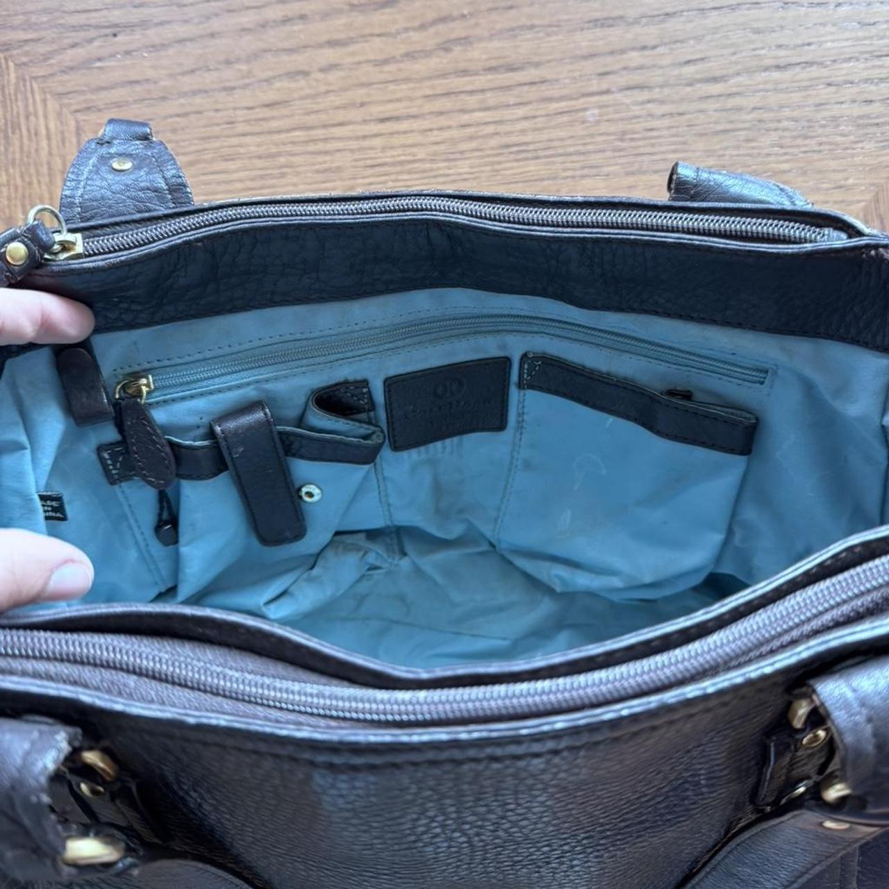 Chocolate brown Cole Haan Village bag