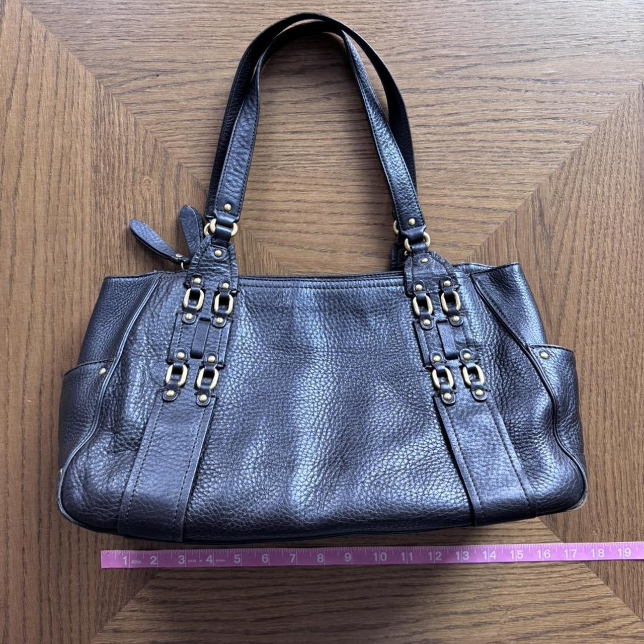 Chocolate brown Cole Haan Village bag