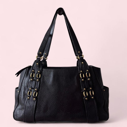 Chocolate brown Cole Haan Village bag