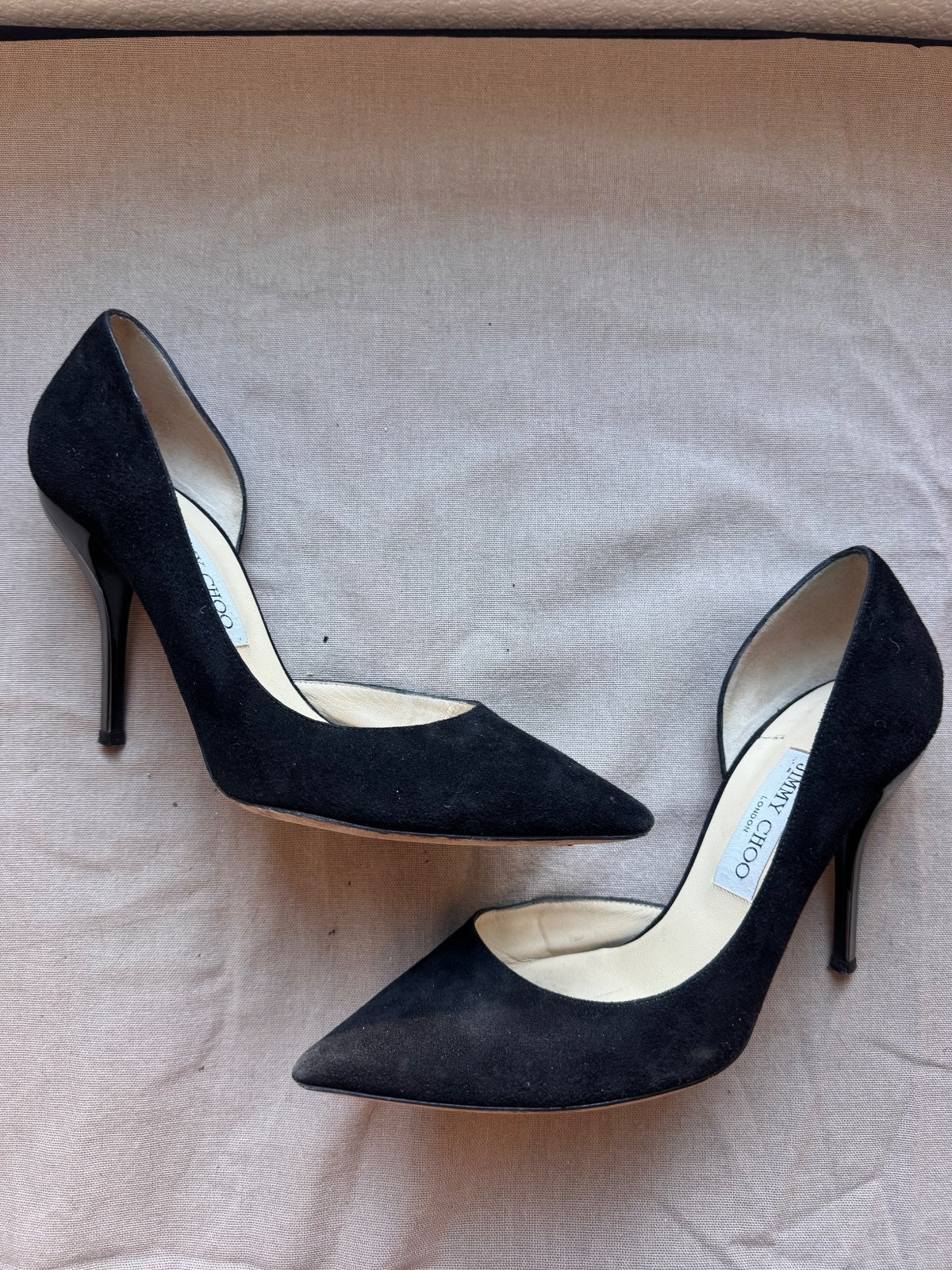 Jimmy Choo black d’orsay heels 8.5
