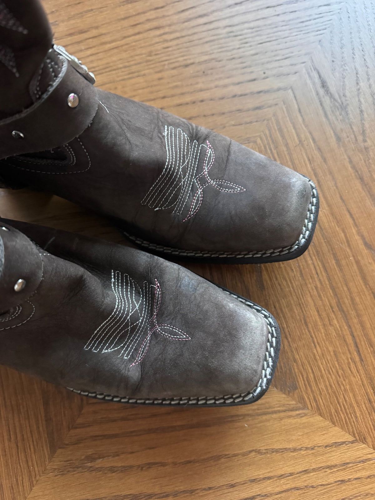 Beto Botas embellished western cowboy boots 6.5