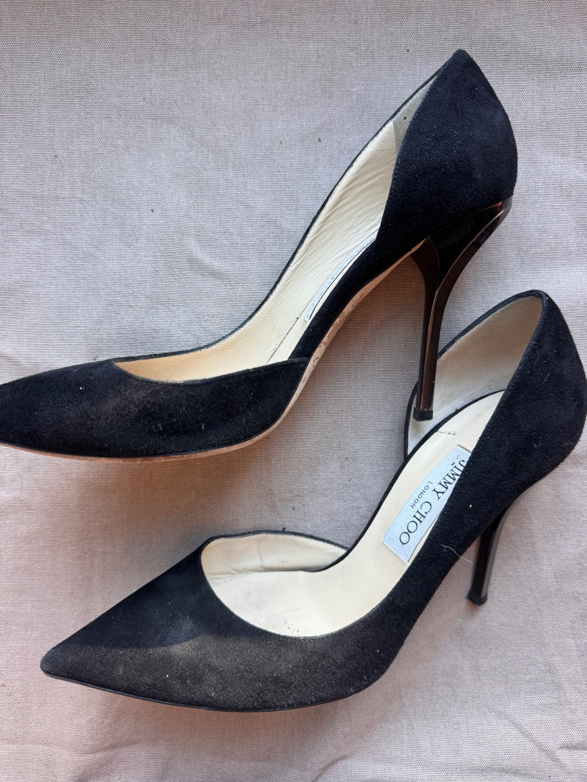 Jimmy Choo black d’orsay heels 8.5