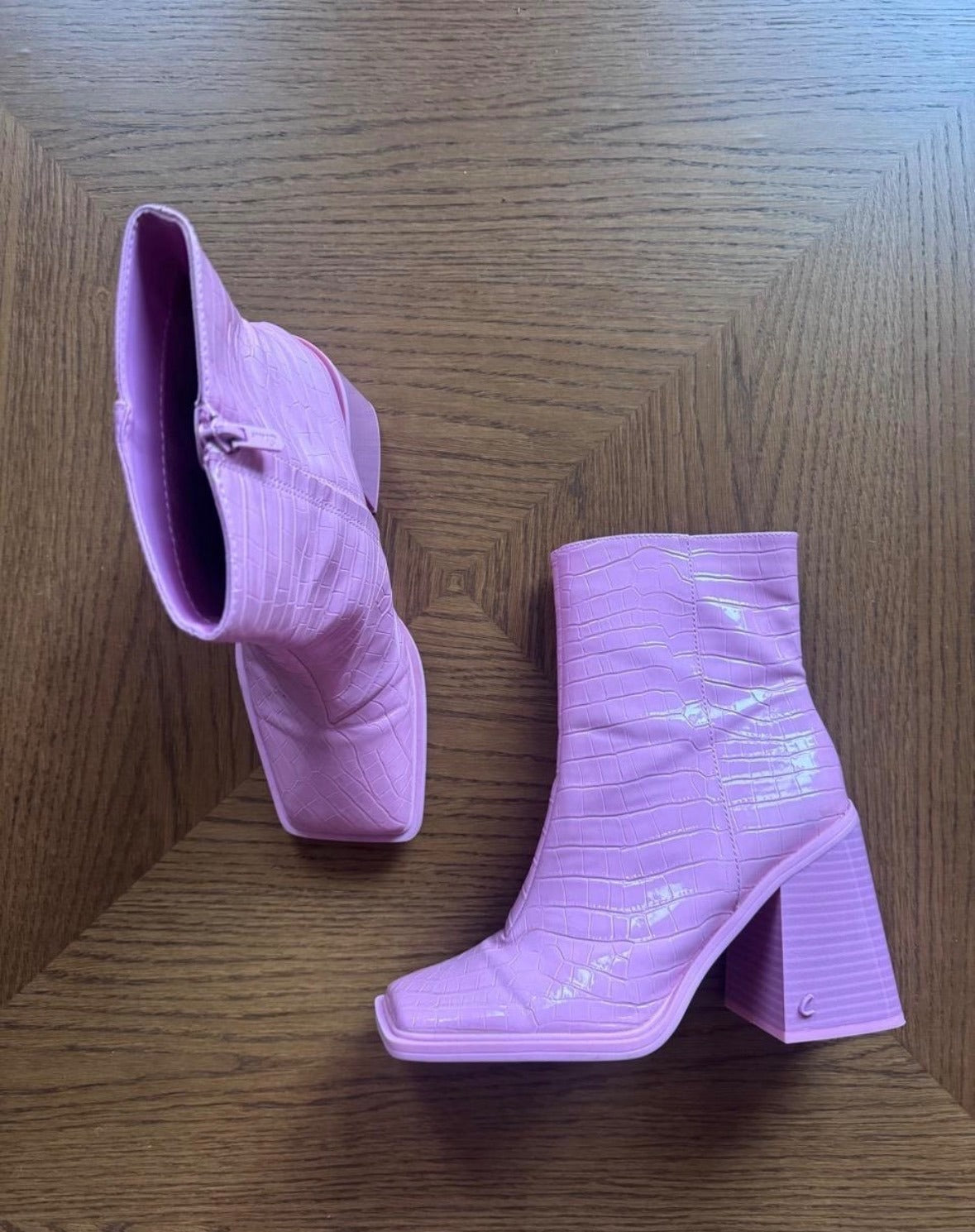 Sam Edelman pink gogo booties 9