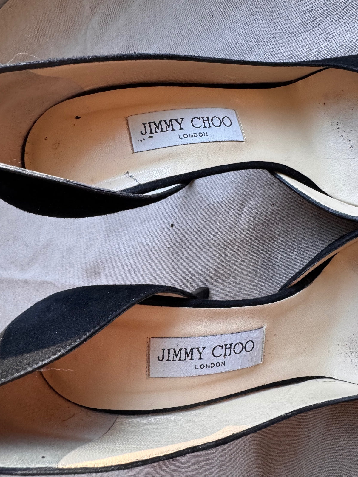 Jimmy Choo black d’orsay heels 8.5