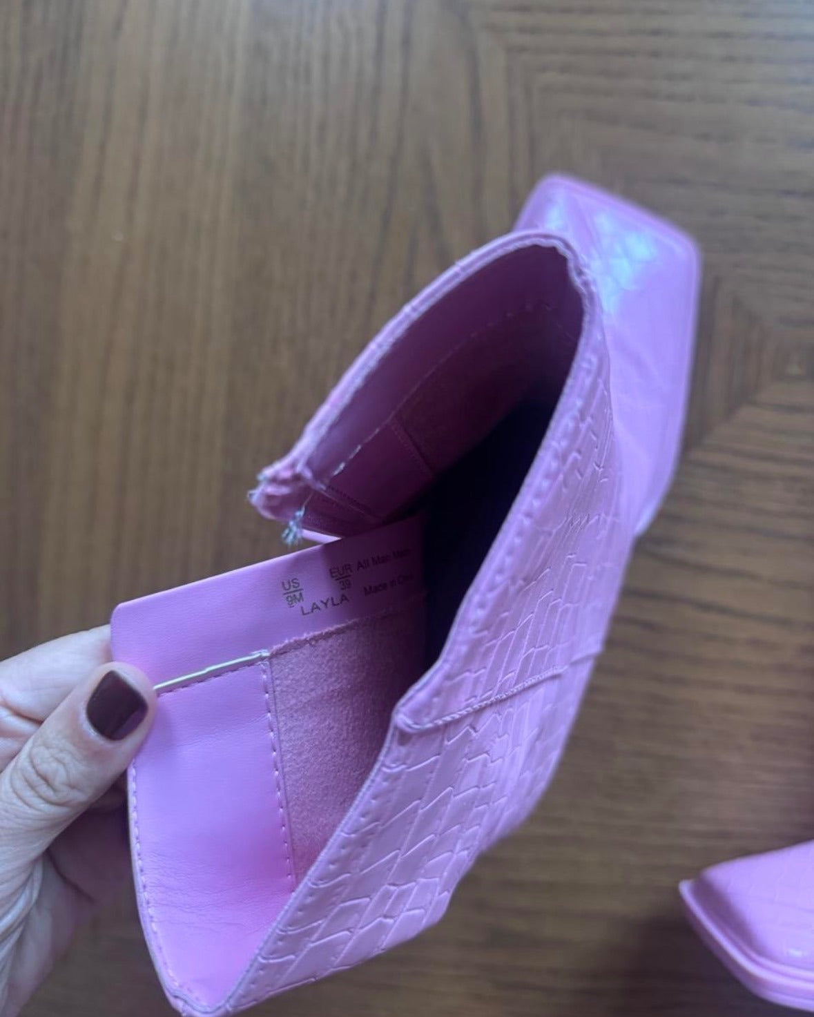 Sam Edelman pink gogo booties 9
