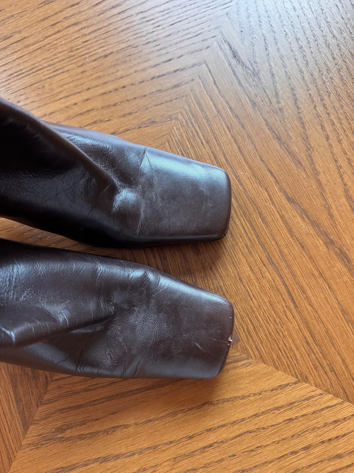 Nine West leather boots 7
