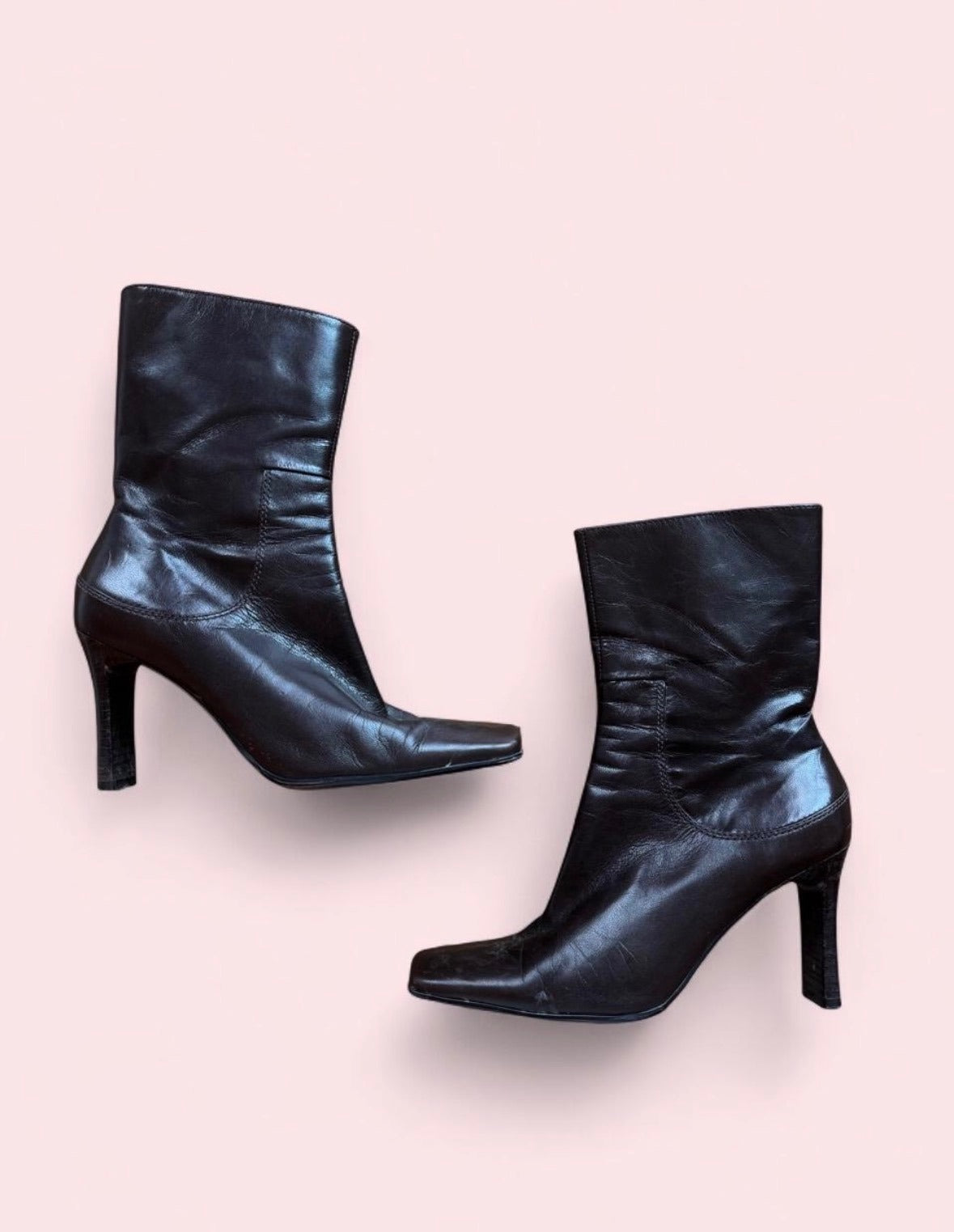 Nine West leather boots 7