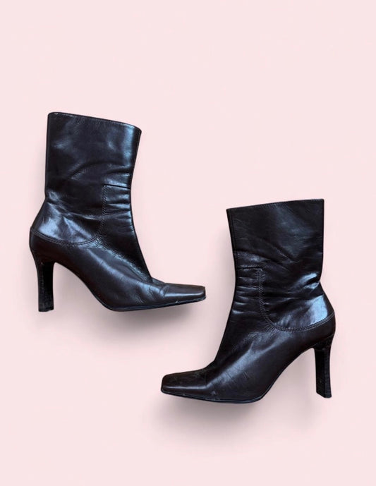 Nine West leather boots 7