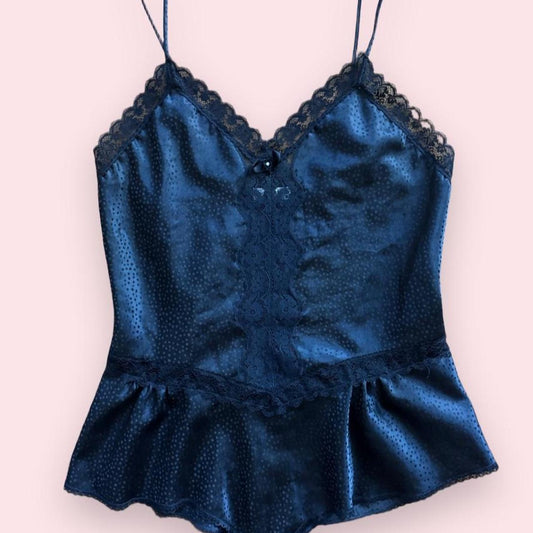 Christian Dior vintage lacy lingerie bodysuit