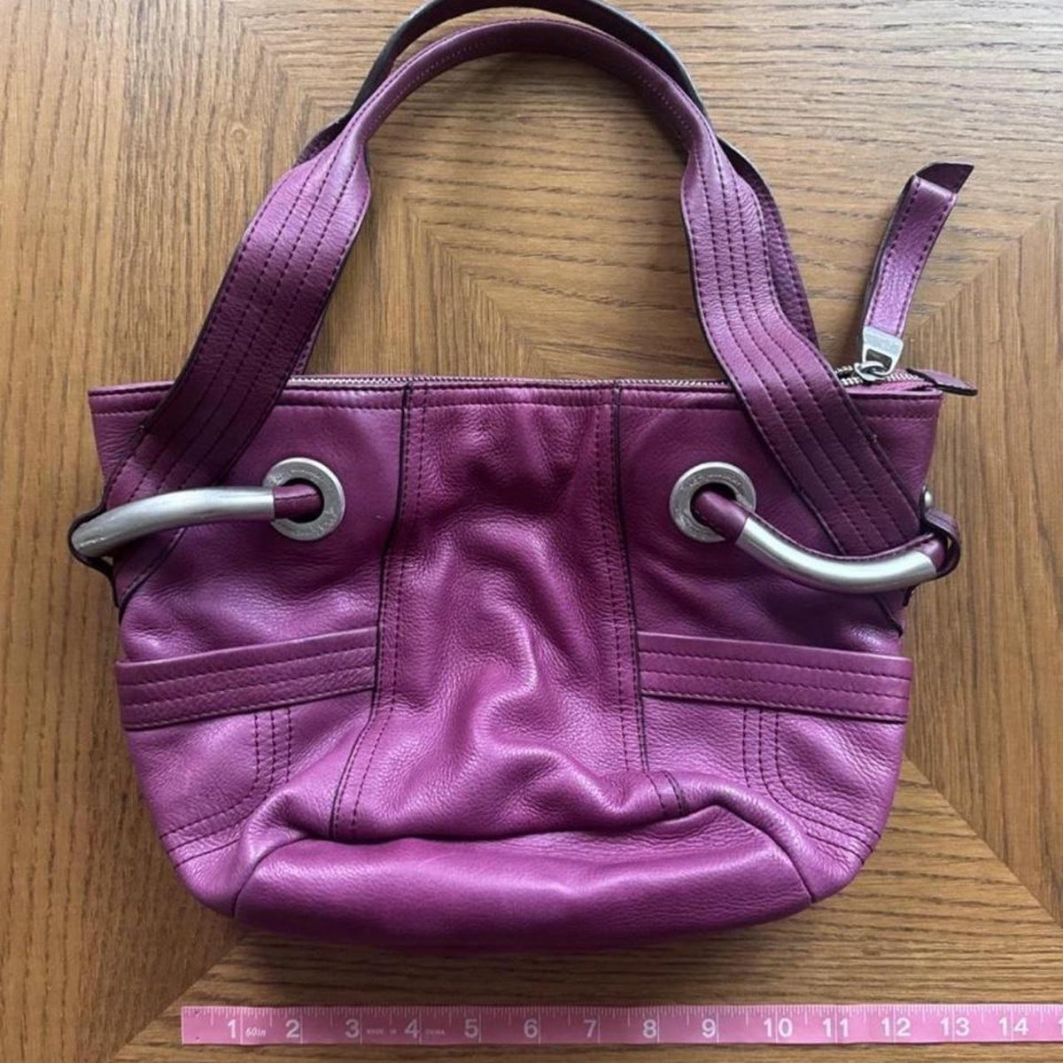 B. Makowsky leather shoulder bag